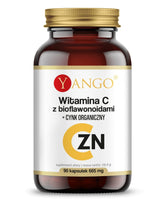 Vitamin C med bioflavonoider och organiskt zink 90 kapslar YANGO